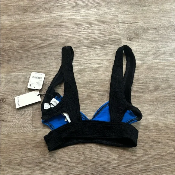 NWT Free People x Bond-Eye Nino Splice Crop Bikini Top